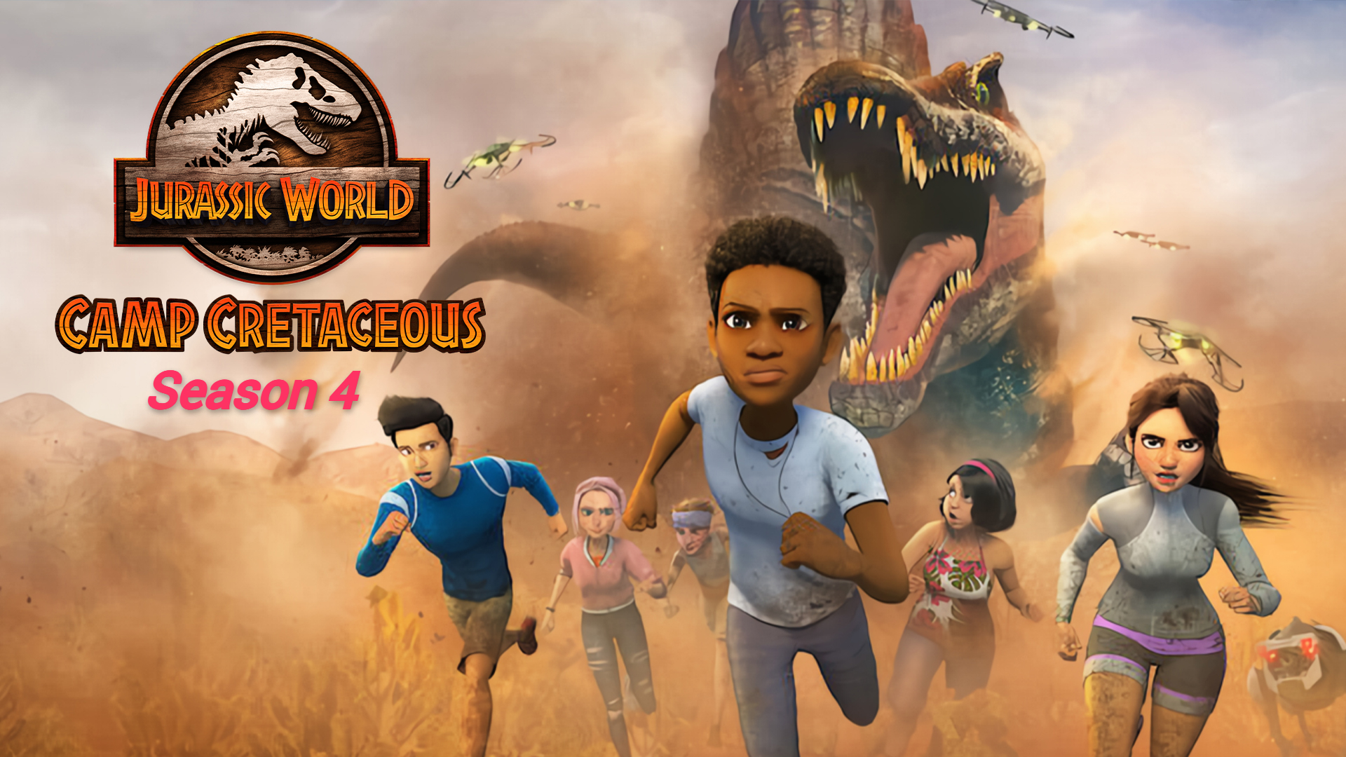 Jurassic World: Camp Cretaceous (2021) S04 Dual Audio {Hindi-English} WEB-DL 720p